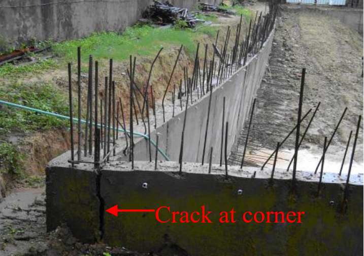 Case Study of Failed Retaining Wall in Visakhapatnam, India